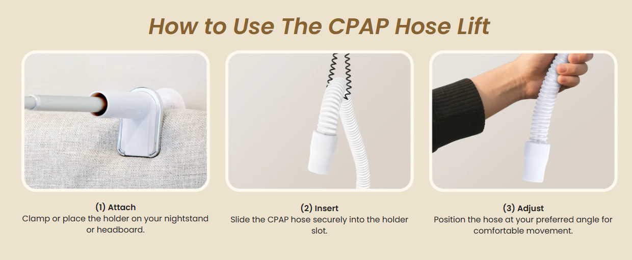 Best in Rest Adjustable CPAP Hose Lift