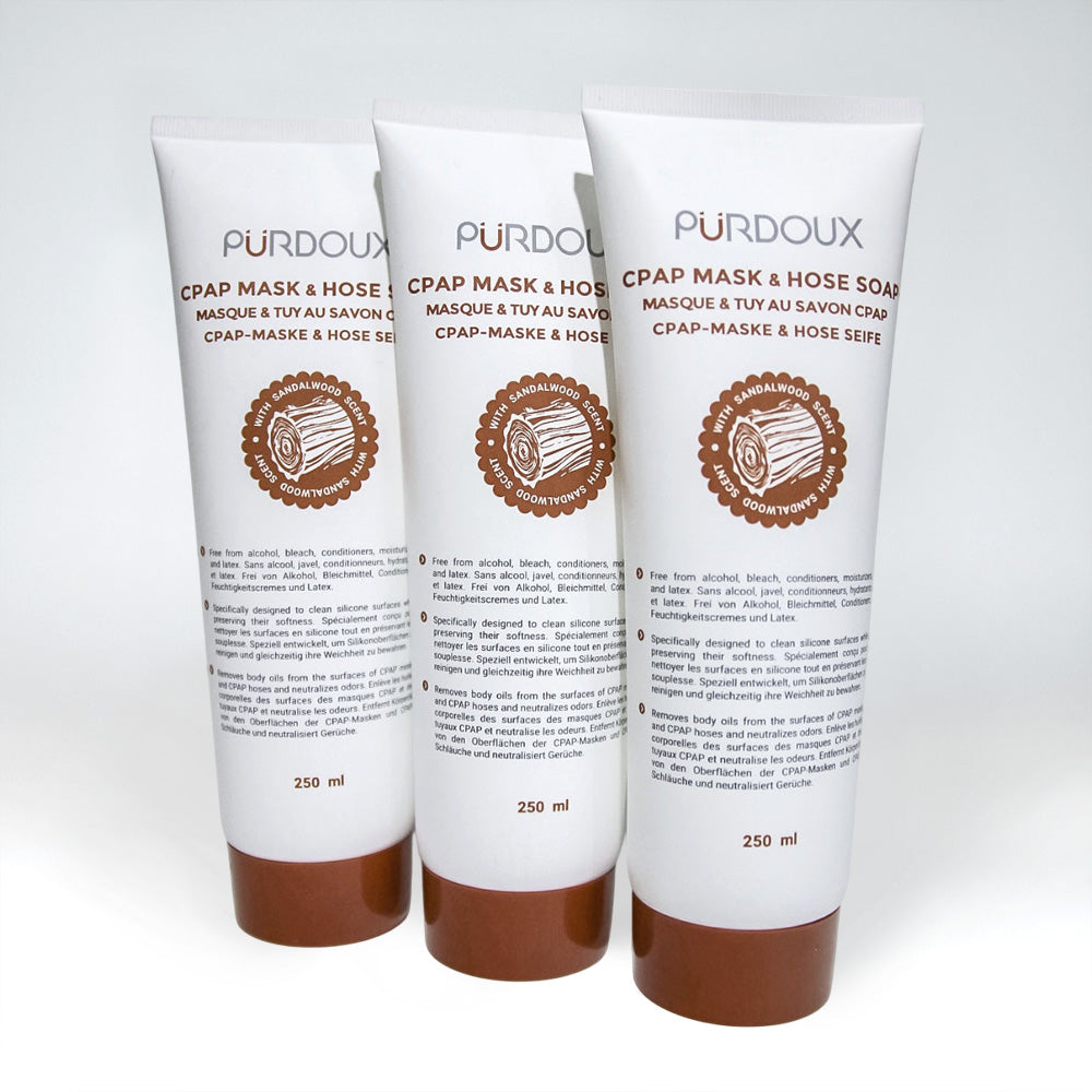 Purdoux CPAP Mask & Hose Soap - Sandalwood