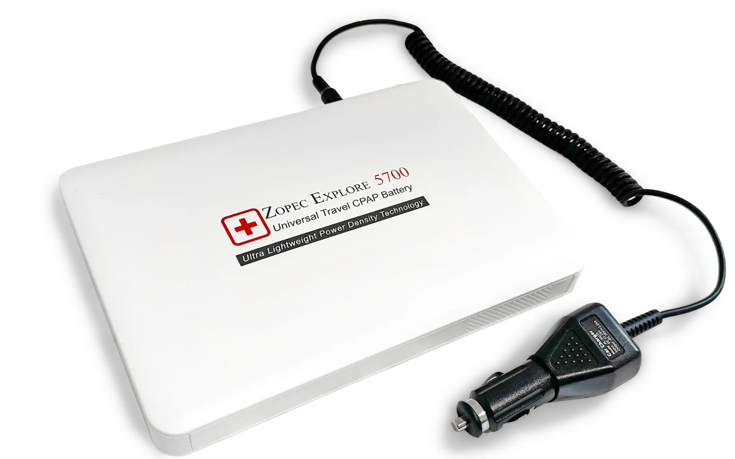 Découvrez la batterie de voyage CPAP/BiPAP 5700 (jusqu'à 3 nuits)