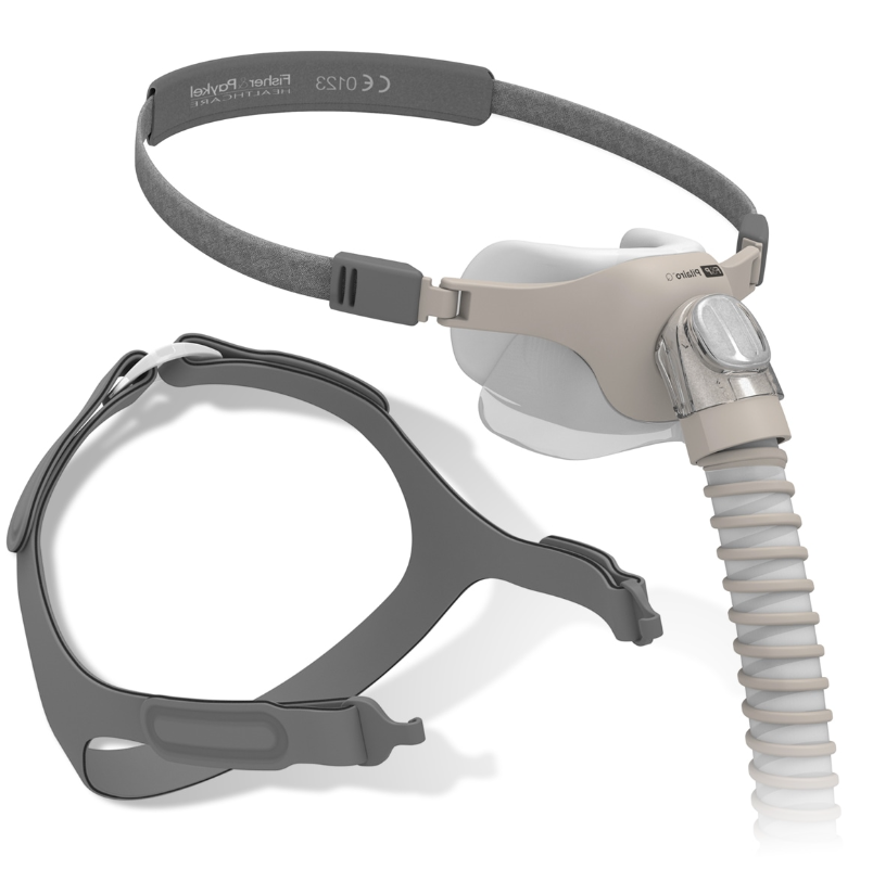 Masque nasal à embouts F&amp;P Pilairo Q avec harnais