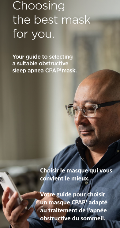 Sélecteur de masques Fisher & Paykel myMask App