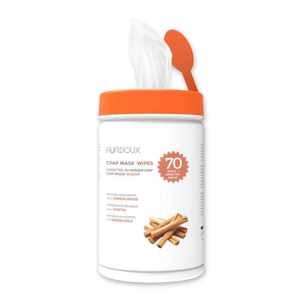 Purdoux CPAP Mask Wipes - Sandalwood