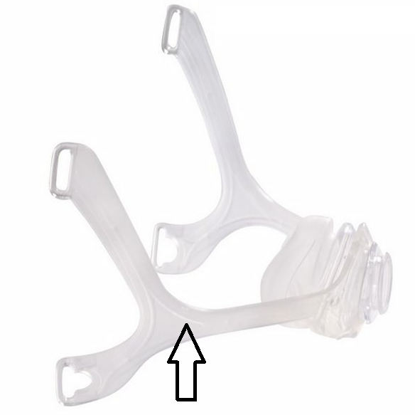 Respironics Wisp Clear Frame