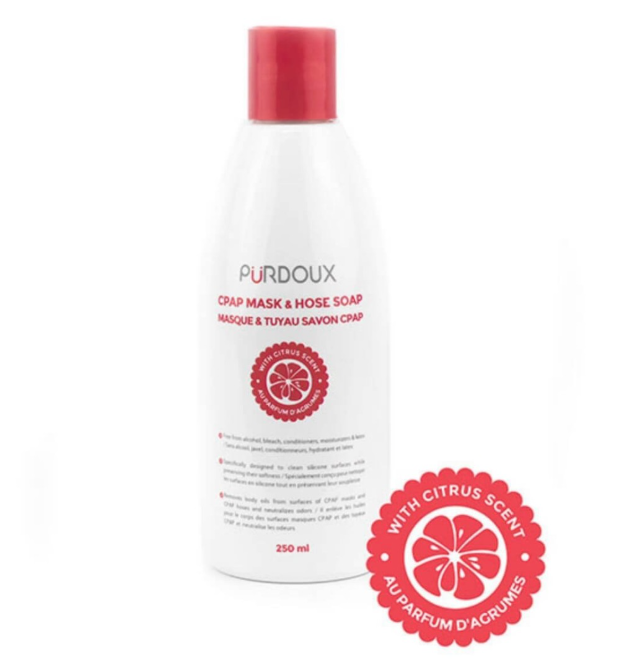 Purdoux CPAP Mask & Hose Soap - Grapefruit & Lemon - BACKORDERED
