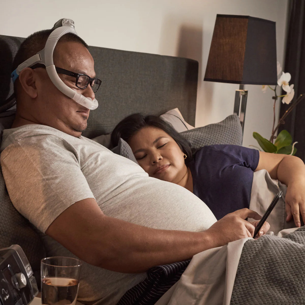Masque nasal CPAP ResMed AirFit P30i - Kit de démarrage