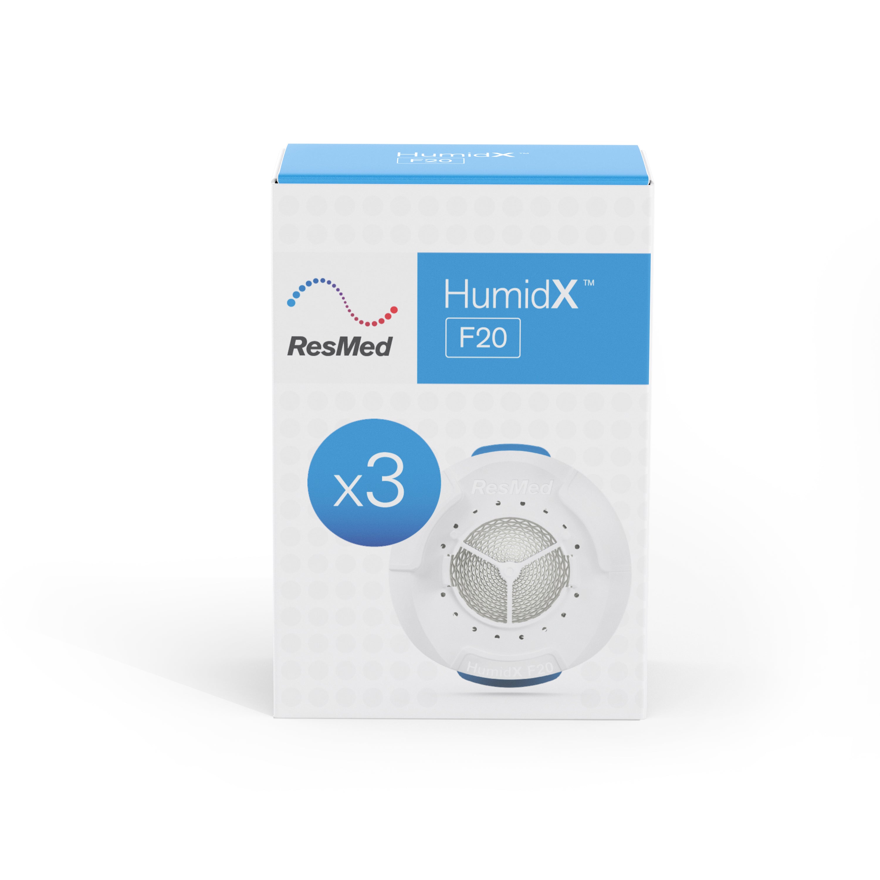 ResMed HumidX　 12個　 AirMini用 ResMed AirMini™ HumidX Humidifier Disks Supplies cpapRX