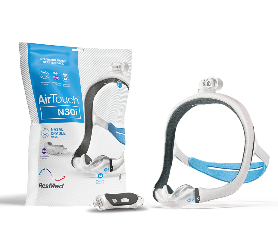 Masque CPAP nasal ResMed AirTouch N30i - Pack de démarrage