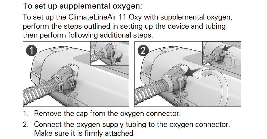 ResMed ClimateLineAir 11 OXY Heated Tubing for AirSense/AirCurve 11