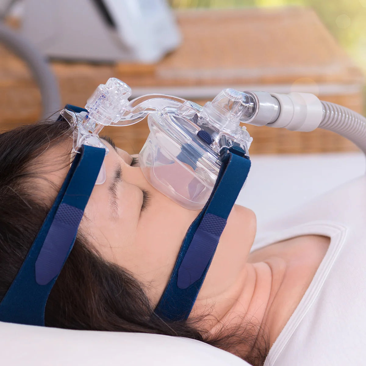 Masque nasal CPAP ResMed Mirage Activa LT - Système complet