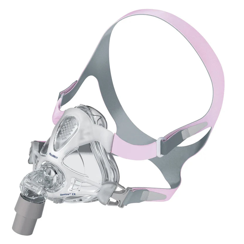 ResMed Quattro FX for Her Full Face CPAP Mask - Complete System
