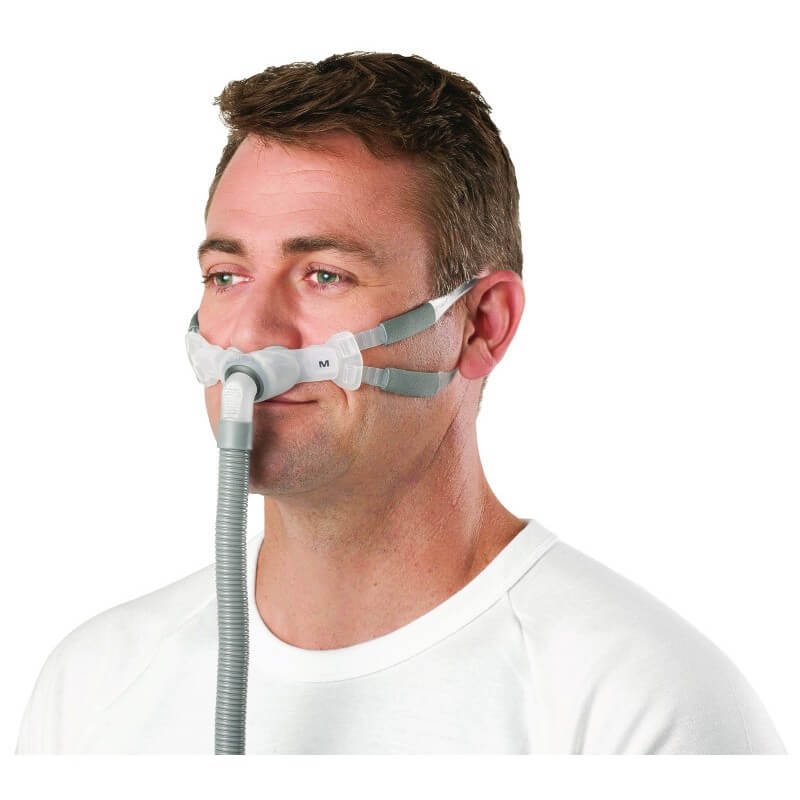 ResMed Swift FX Bella Gray Nasal Pillows CPAP Mask - Fit Pack
