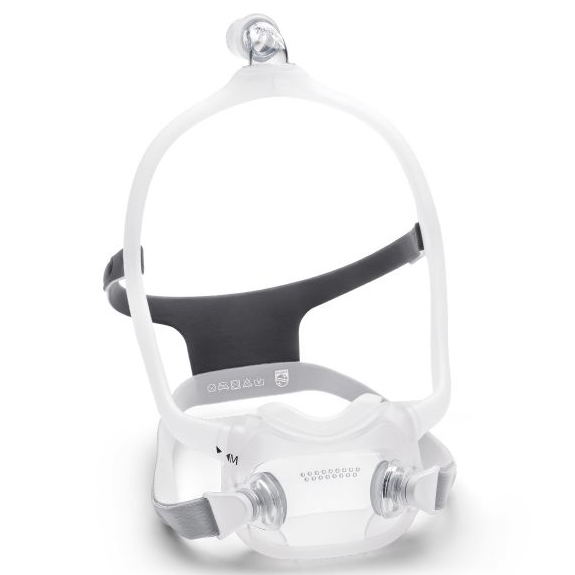Respironics DreamWear Full Face CPAP Mask - Complete System
