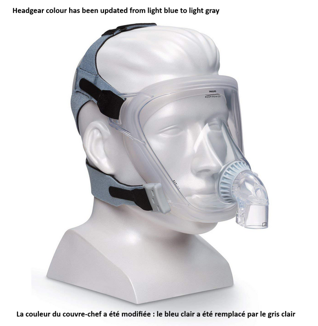 Masque CPAP facial complet Respironics FitLife - Système complet