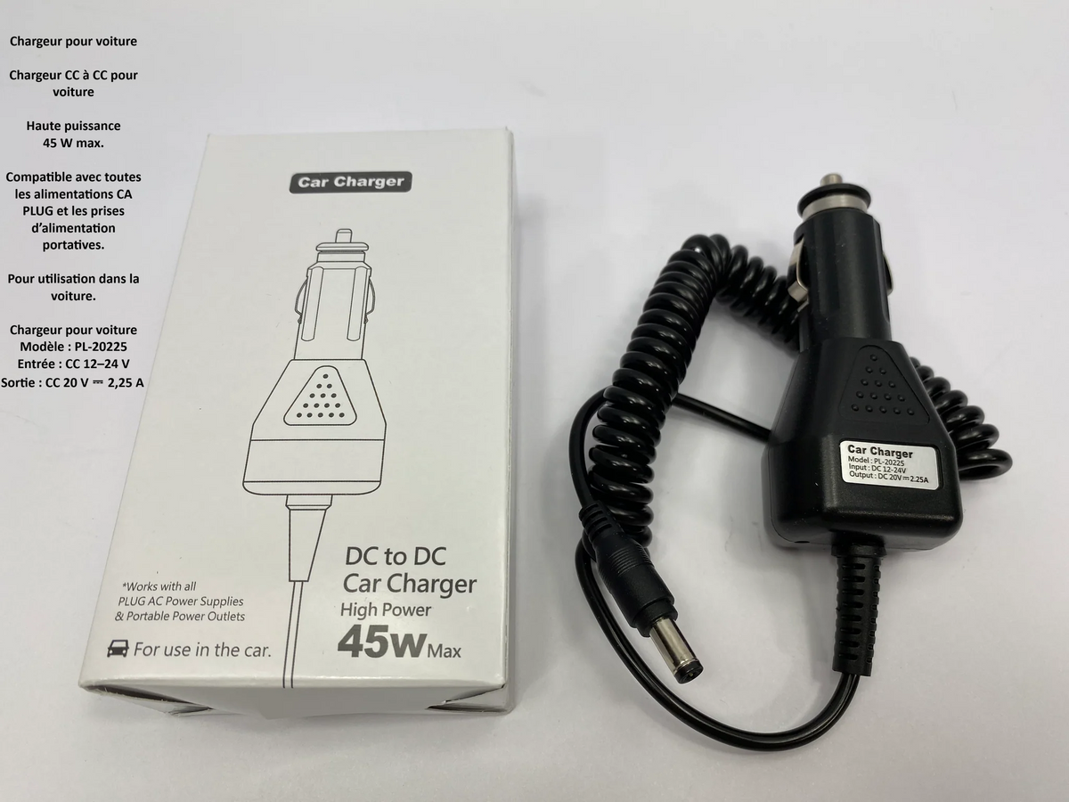 Zopec Explore Fast Car Charger (45W, 12V DC-DC)