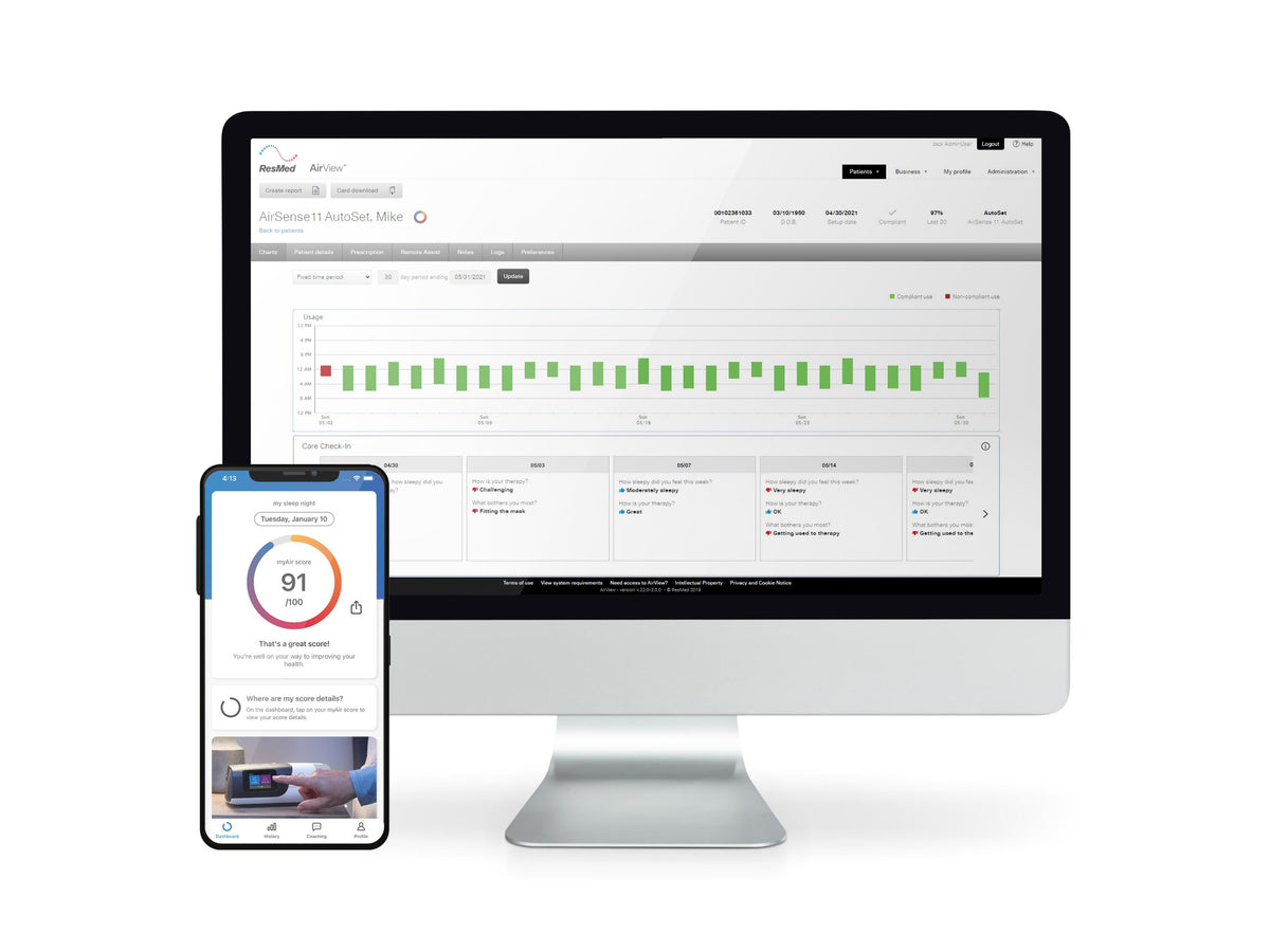 Remote CPAP Support & Comfort Settings (AirSense 10 & AirSense 11)