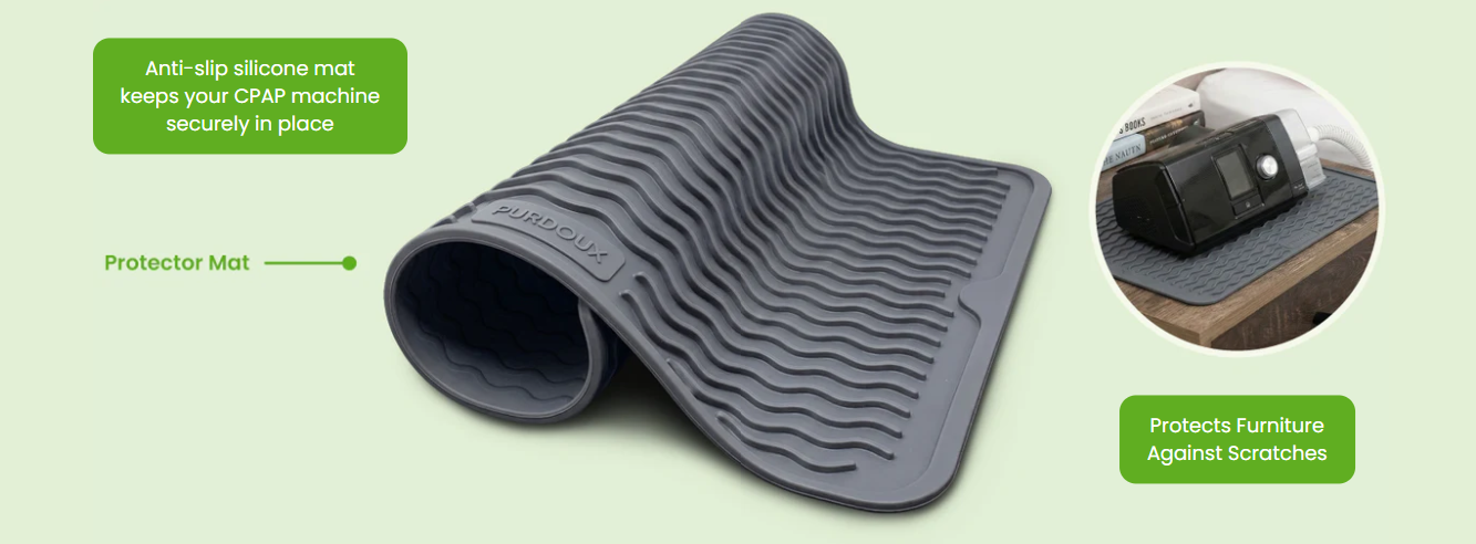 PURDOUX CPAP Dust Cover & Protector Mat