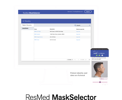 ResMed Mask Selector Tool