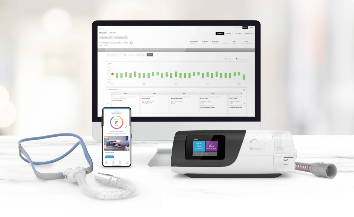 CPAP Compliance Report – ResMed AirSense 10 & ResMed AirSense 11