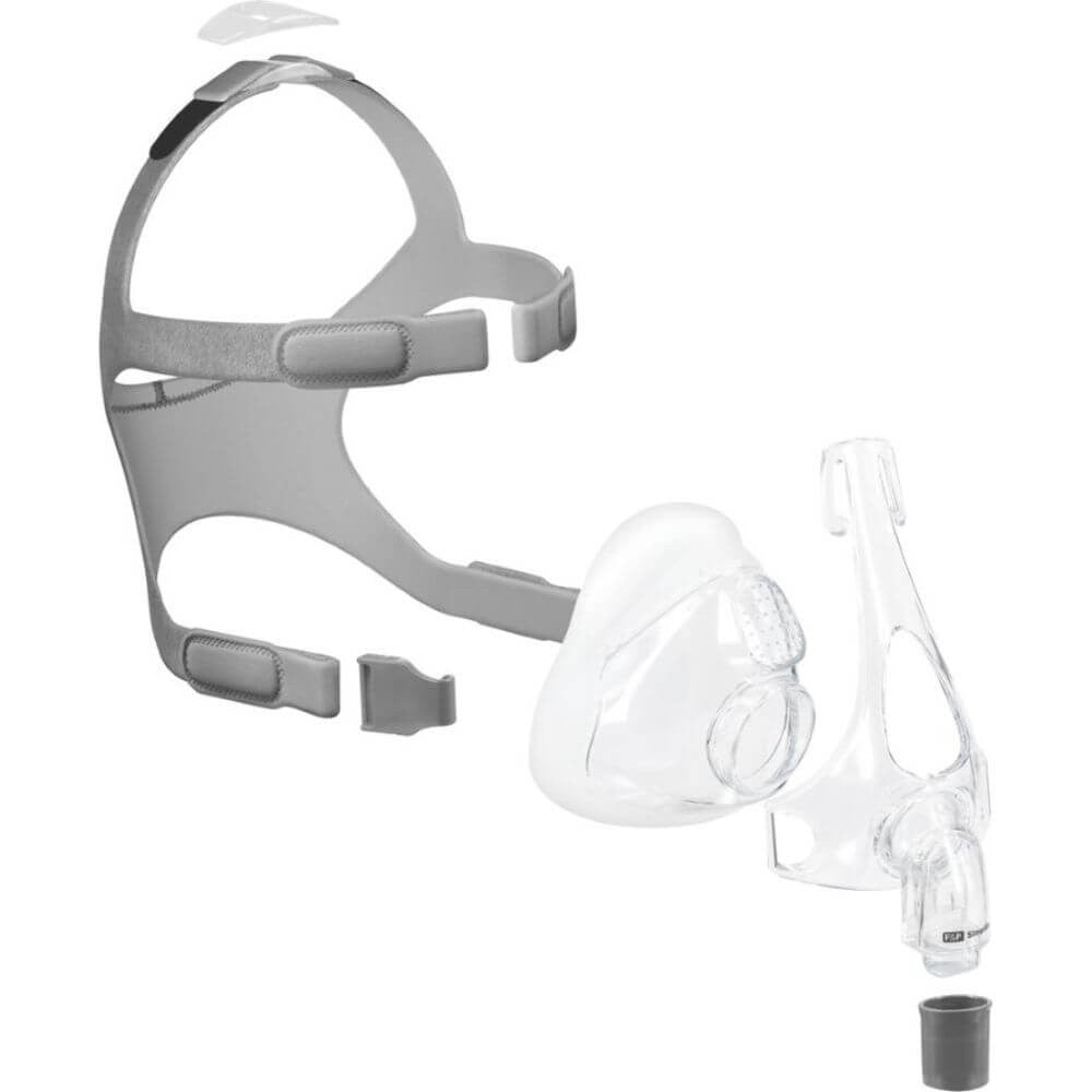 Masque CPAP facial complet Fisher &amp; Paykel Simplus - Système complet