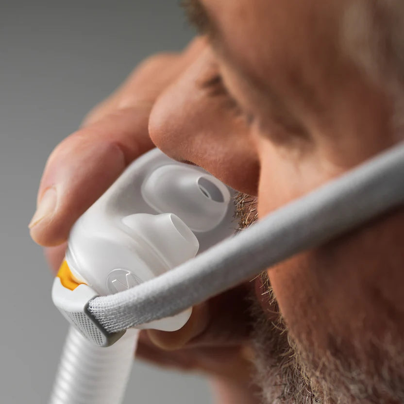 Masque nasal à coussinets Fisher &amp; Paykel Solo CPAP - Kit d'essai
